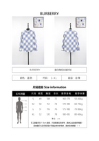 Burberry Blue and White Check Shirt