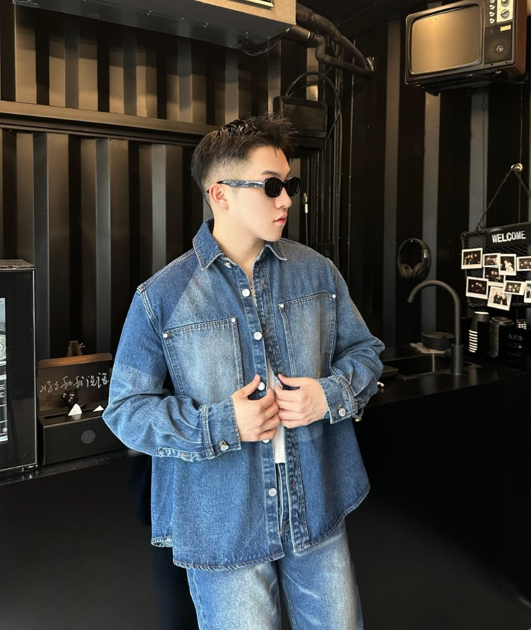 Dior Sun-faded Denim Jacket