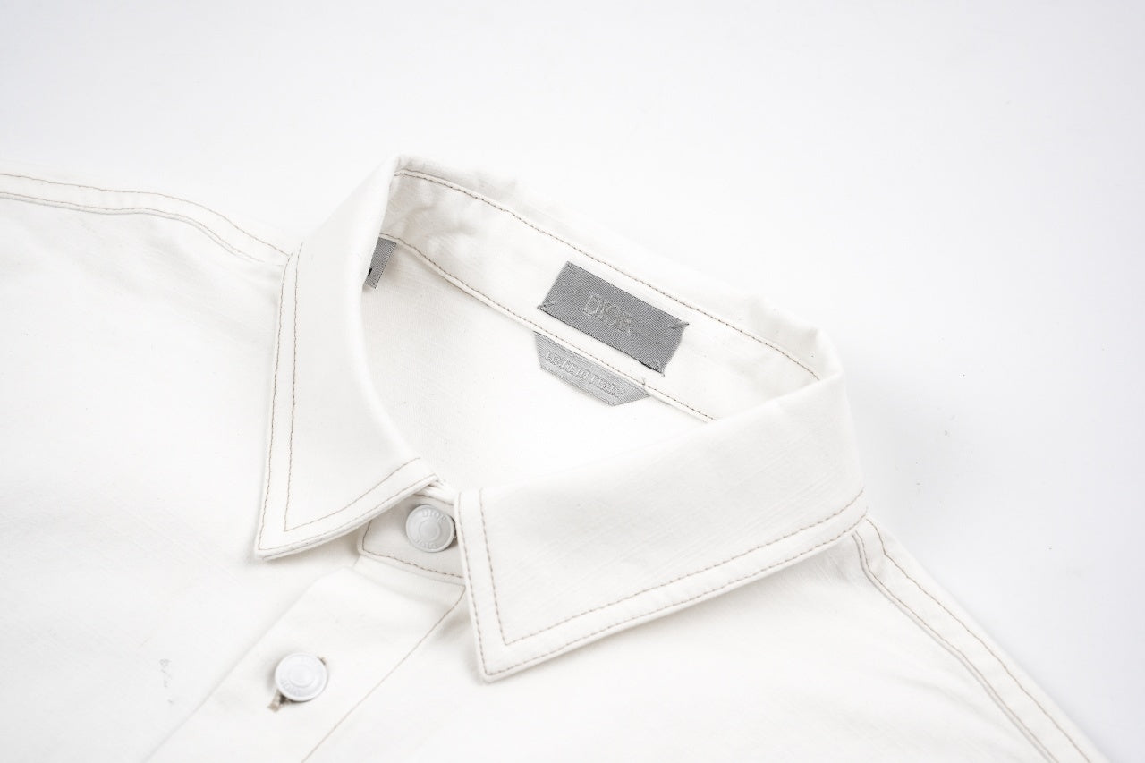 Dior Pocket Jujube Long-Sleeved Shirt