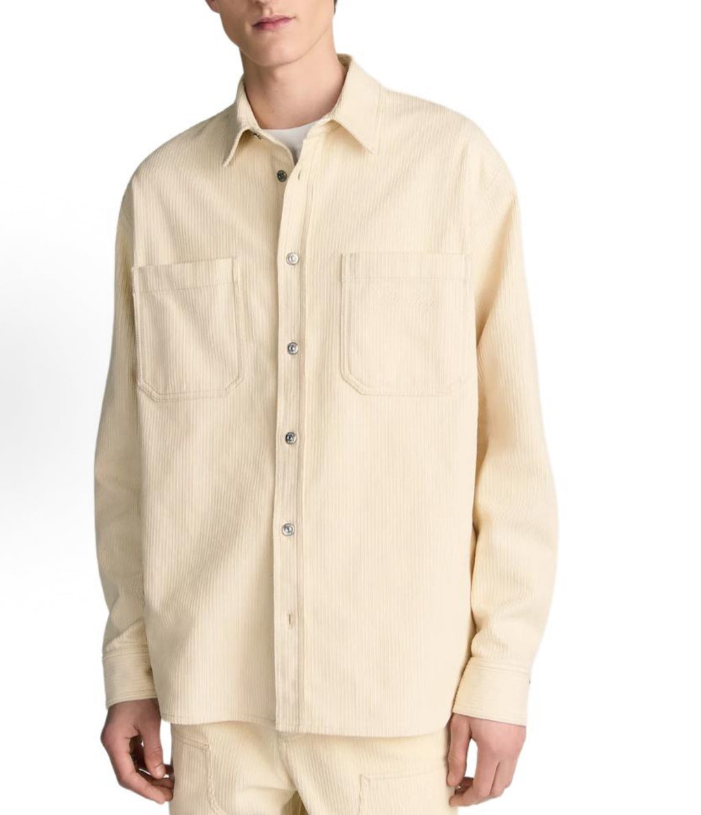 Dior Off-white Corduroy Shirt Jacket