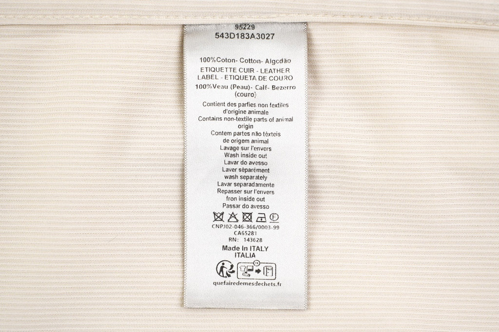 Dior Off-white Corduroy Shirt Jacket