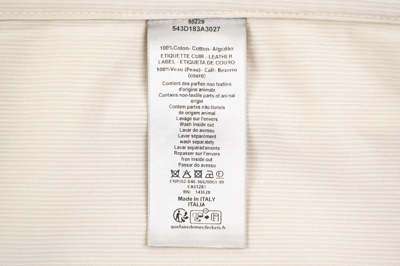 Dior Off-white Corduroy Shirt Jacket