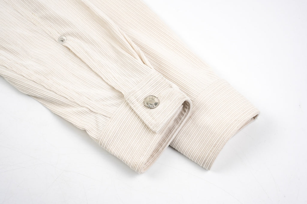 Dior Off-white Corduroy Shirt Jacket