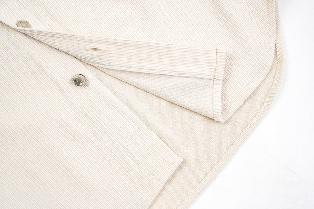 Dior Off-white Corduroy Shirt Jacket