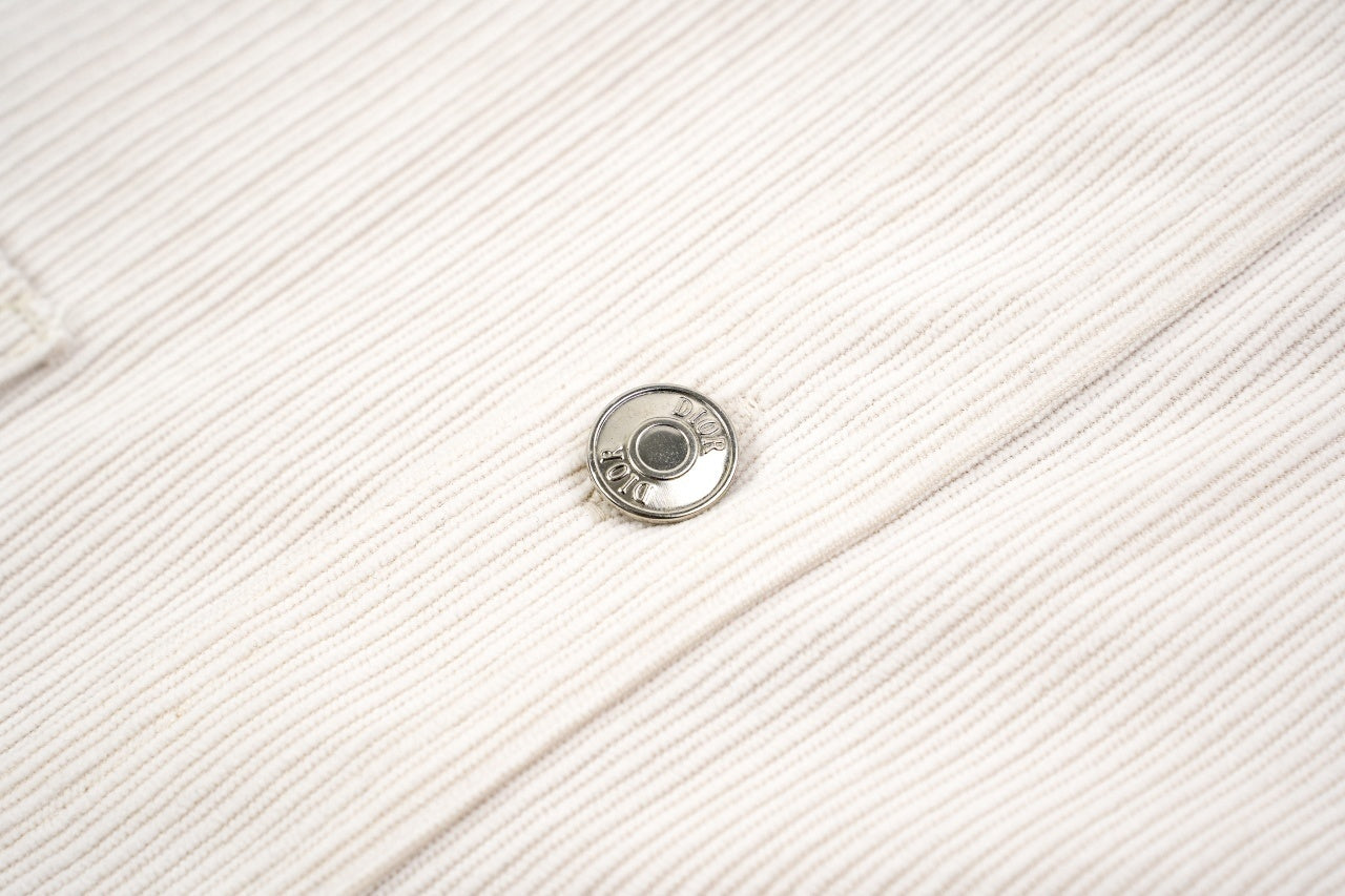 Dior Off-white Corduroy Shirt Jacket