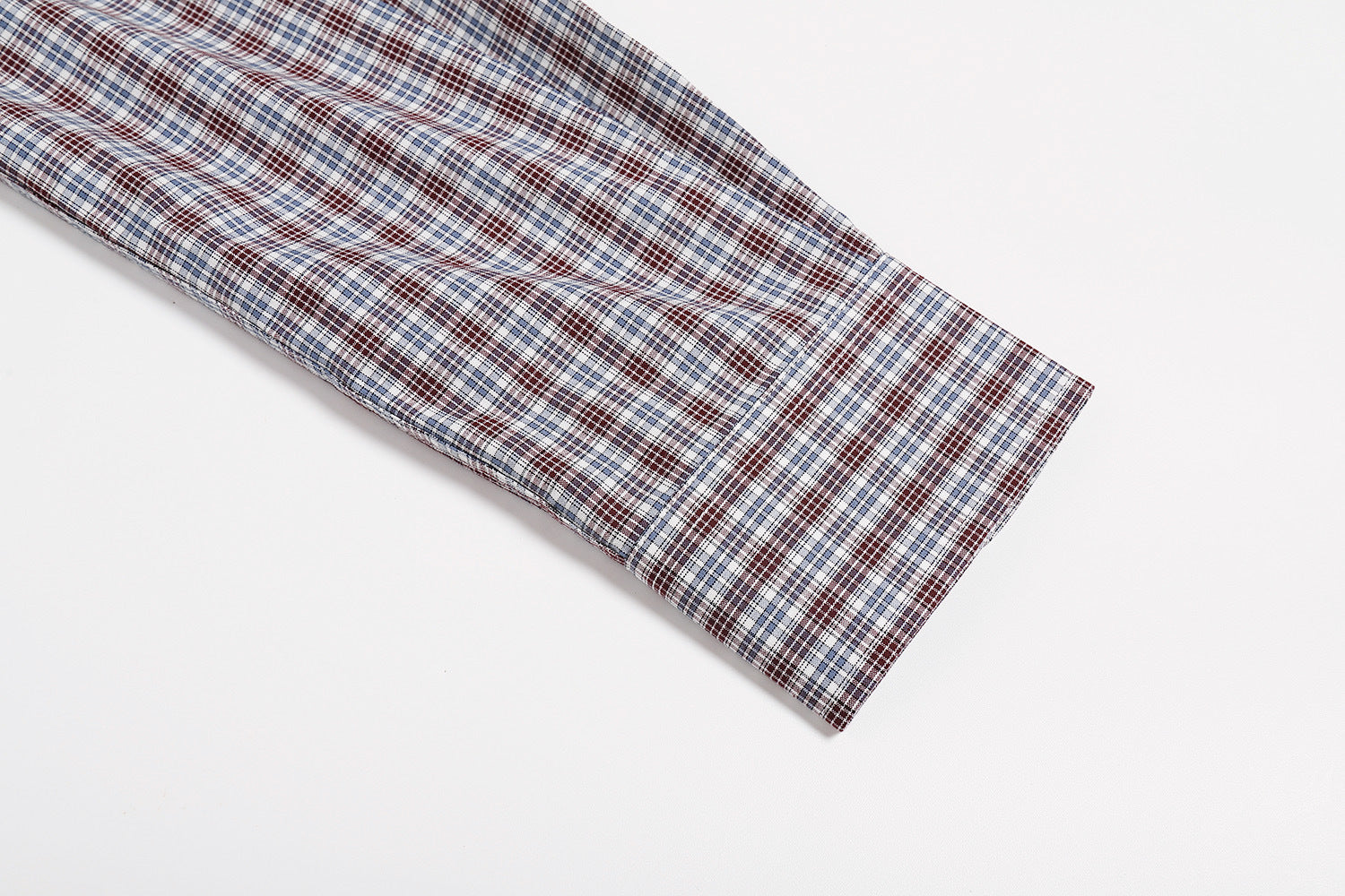 Miu Miu Check Cotton Long-sleeved Shirt