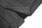 Bottega Veneta Gray Corduroy Duffle Coat