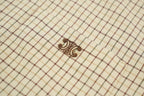 Celine Tartan Checkered Shirt