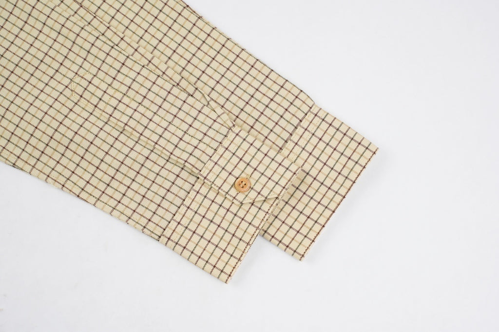 Celine Tartan Checkered Shirt