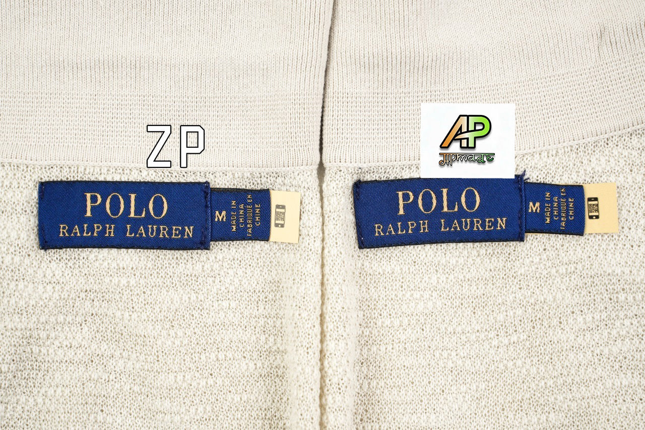 Ralph Lauren Small Horse Logo Knitted Long-sleeved Shirt