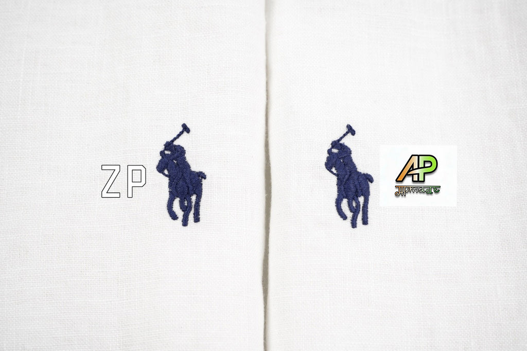 Ralph Lauren Pony Logo Linen Long-sleeved Shirt