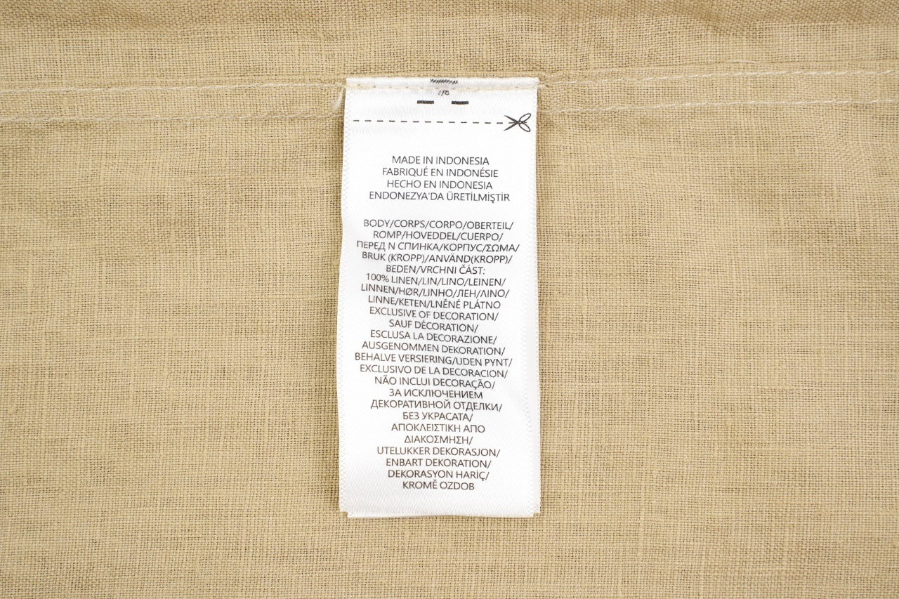 Ralph Lauren Pony Logo Linen Long-sleeved Shirt