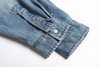 Acne Studios Loose-fitting Button-down Long-sleeved Shirt with Micro Logo