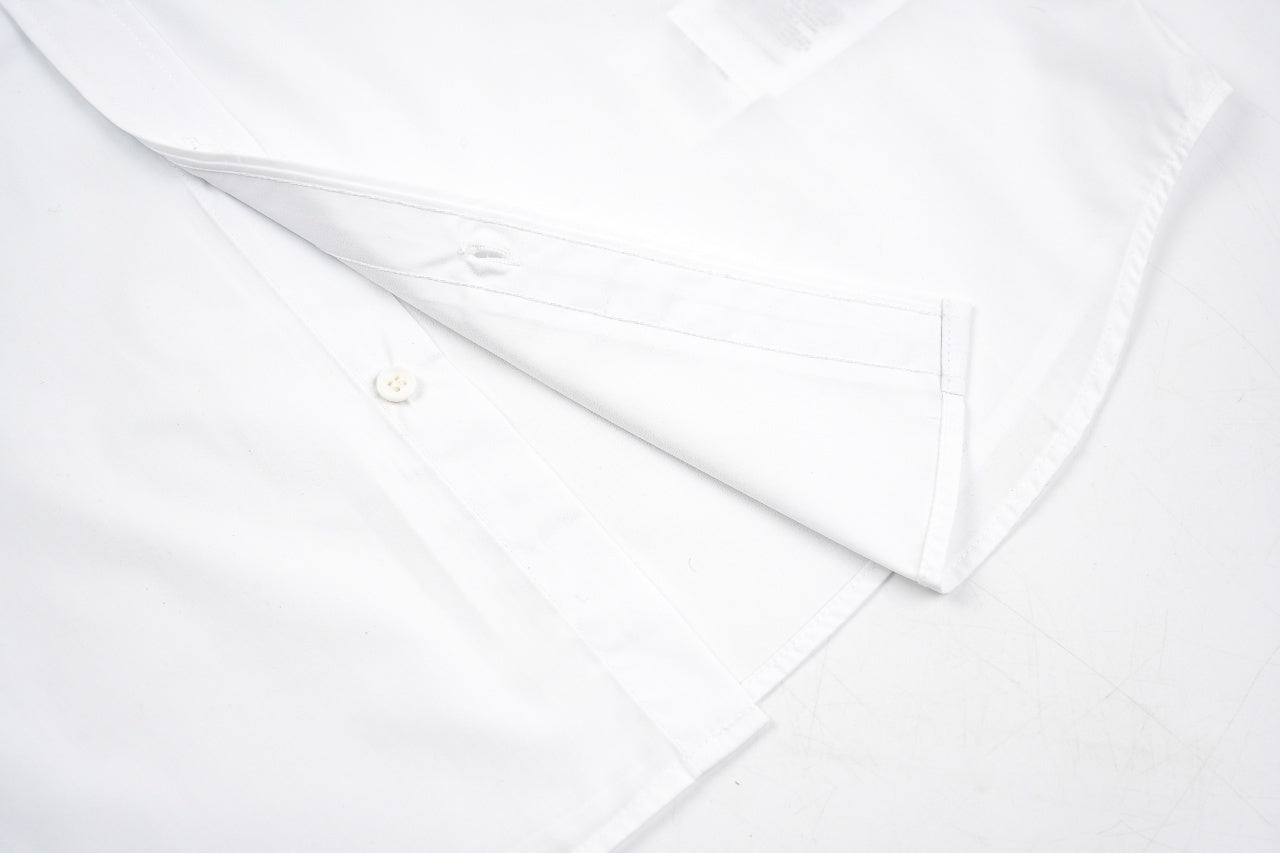 Gucci Long-sleeved Shirt with Lettering and Anchor Embroidery