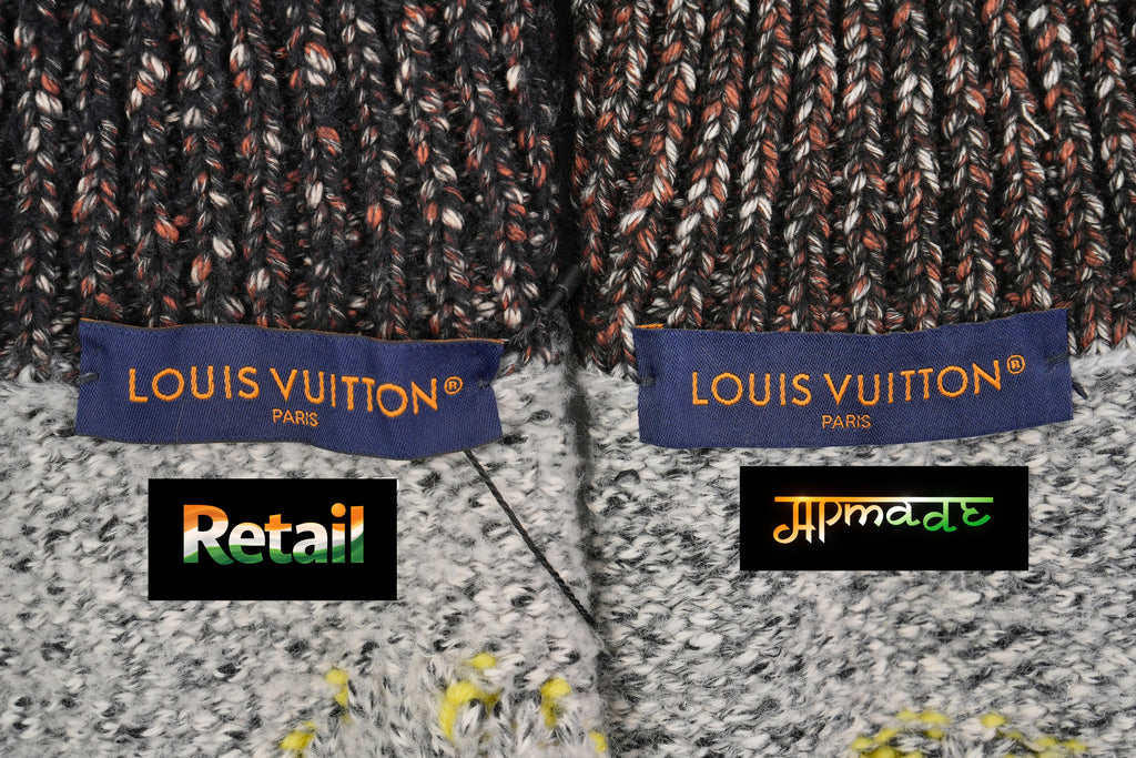 Louis Vuitton 1V Fishing Collar Sweater Cardigan