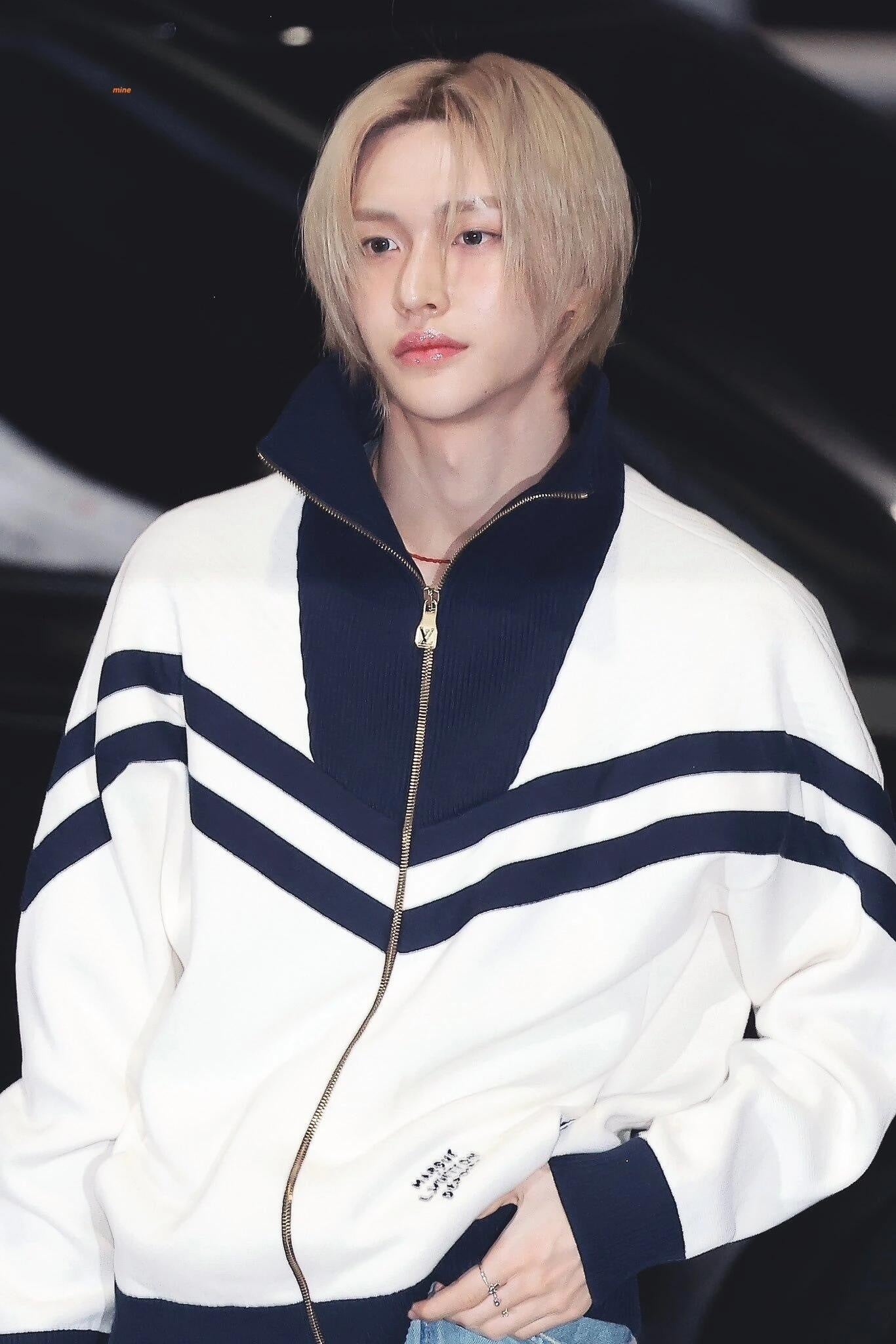 Louis Vuitton Nautical Style Embroidered Knit Zipper Jacket