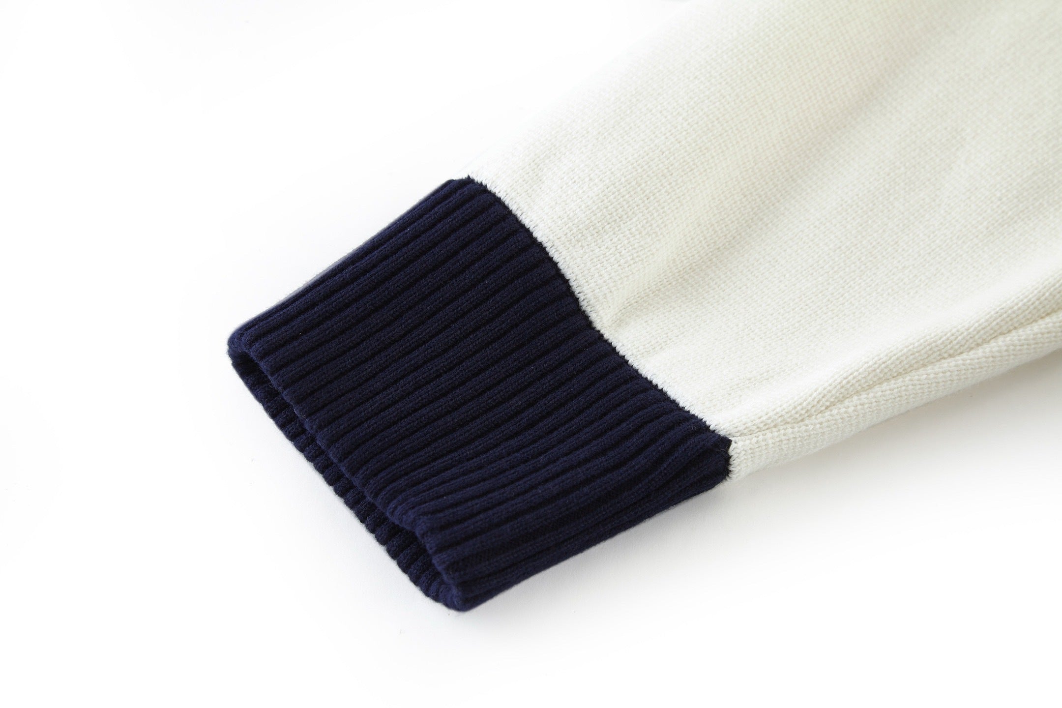 Louis Vuitton Nautical Style Embroidered Knit Zipper Jacket