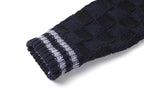 Louis Vuitton 26SS Knitted Waist-cinching Color-blocked Ribbed Collar Sweater