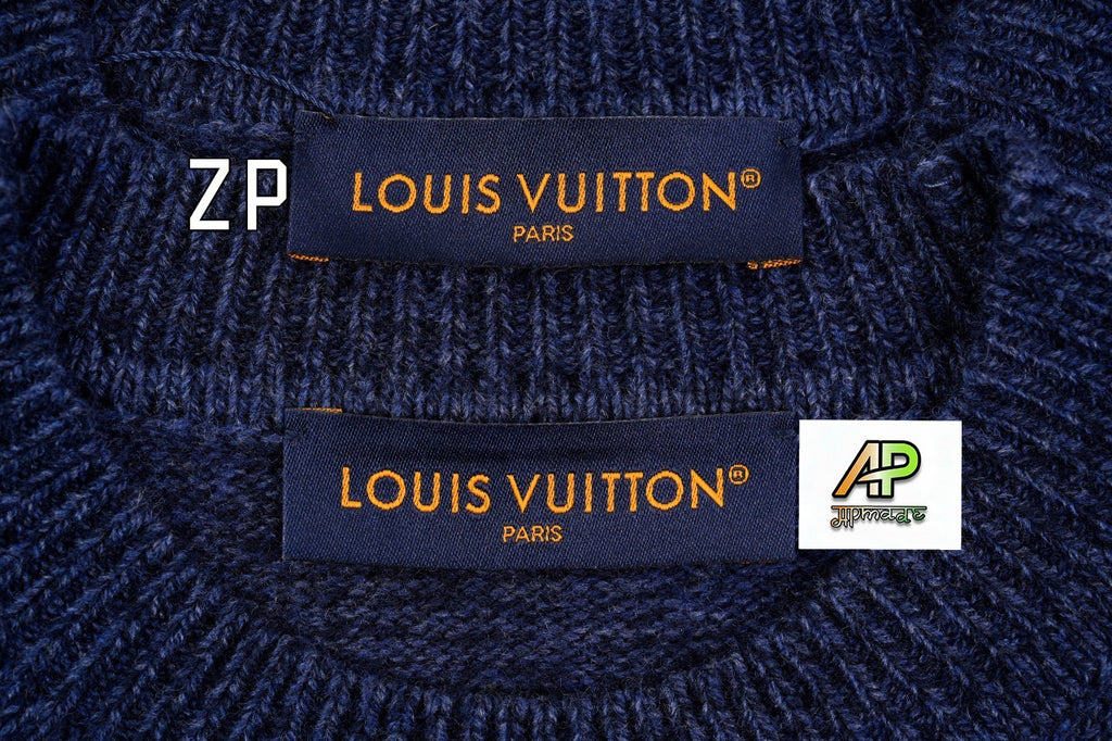 Louis Vuitton Puppy Jacquard Crew Neck Sweater