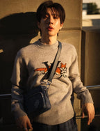 Louis Vuitton 1V Fox Jacquard Sweater