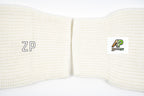Louis Vuitton Chunky Knit Ribbed White Sweater