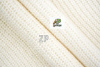 Louis Vuitton Chunky Knit Ribbed White Sweater
