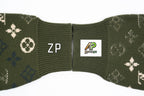 Louis Vuitton Green Camouflage Monogram Crew Neck Sweater
