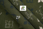 Louis Vuitton Green Camouflage Monogram Crew Neck Sweater
