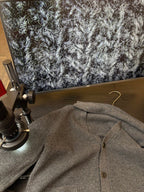 Louis Vuitton 26 Cashmere Grey Cardigan