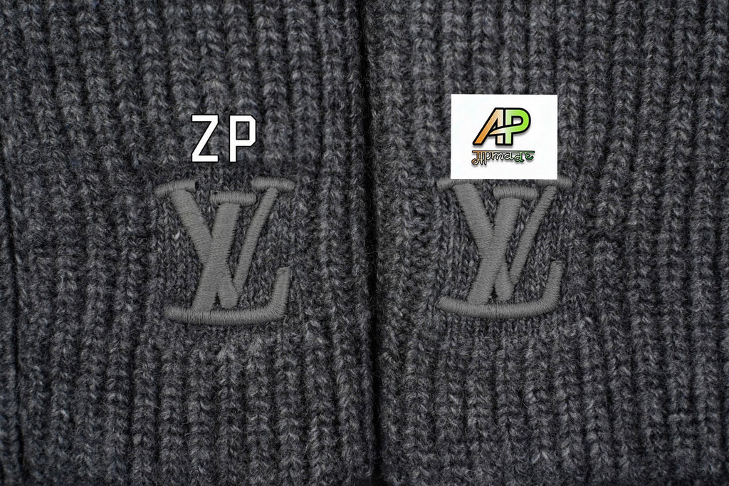 Louis Vuitton 26 Cashmere Grey Cardigan
