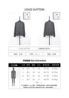 Louis Vuitton 26 Cashmere Grey Cardigan