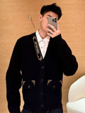 Louis Vuitton Embroidered Knitted Cardigan