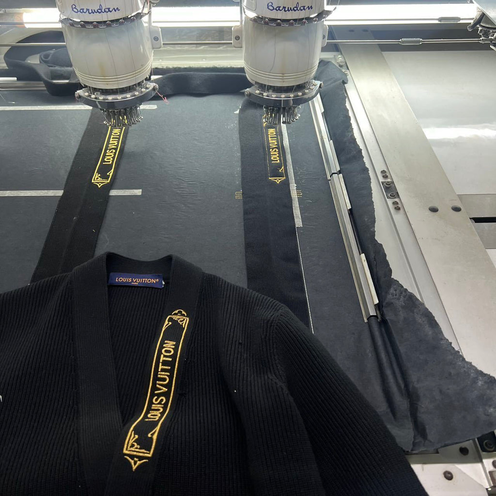 Louis Vuitton Embroidered Knitted Cardigan