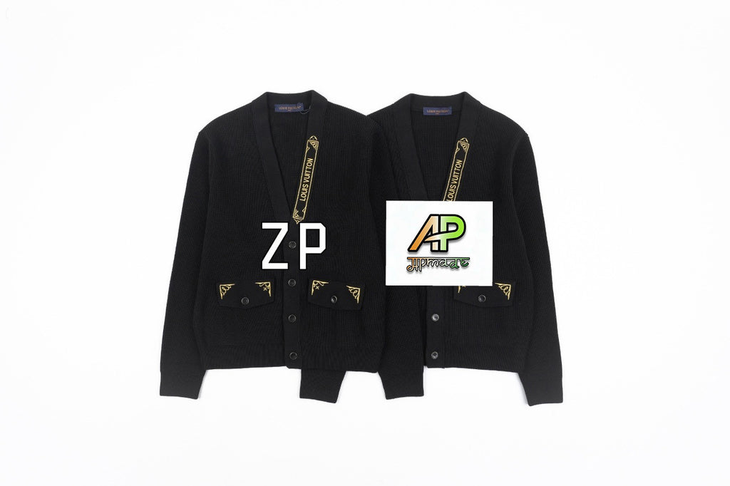 Louis Vuitton Embroidered Knitted Cardigan