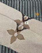 Louis Vuitton Crew Neck Knitted Sweater Wool Jacquard