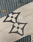 Louis Vuitton Crew Neck Knitted Sweater Wool Jacquard