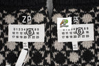 Louis Vuitton MM6 Snowflake Pixel Plaid Crew Neck Sweater