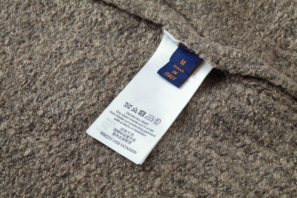 Louis Vuitton Double-sided Intarsia Logo Sweater