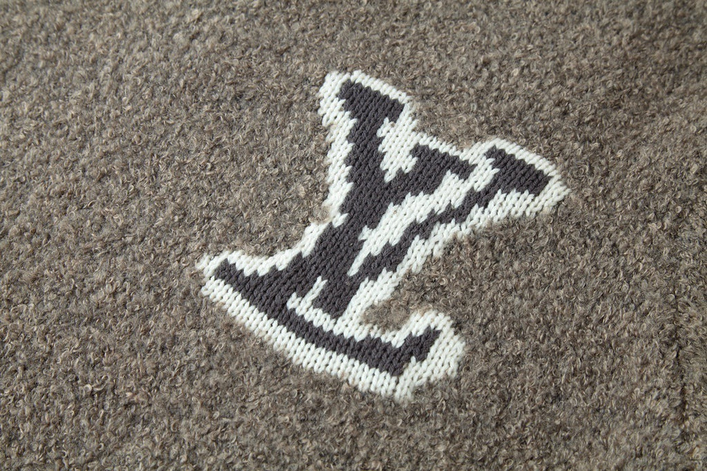 Louis Vuitton Double-sided Intarsia Logo Sweater