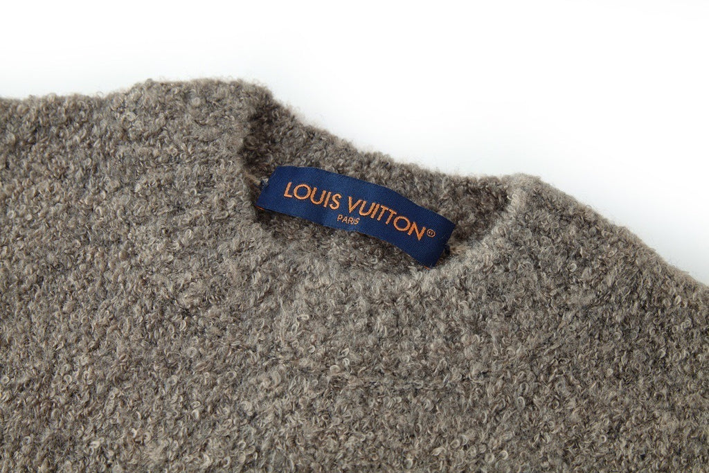 Louis Vuitton Double-sided Intarsia Logo Sweater