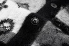 Louis Vuitton Mohair Knit Jacquard Cardigan