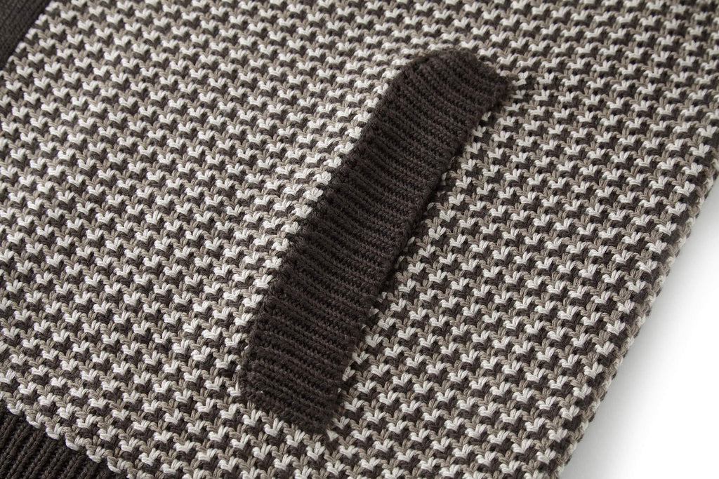 Louis Vuitton Jacquard 3D Pilot Check Knit Sweater