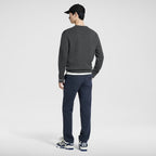 Louis Vuitton Jacquard Cashmere Sweater with Cuffs