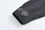 Louis Vuitton Jacquard Cashmere Sweater with Cuffs