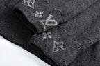Louis Vuitton Jacquard Cashmere Sweater with Cuffs