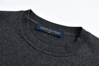 Louis Vuitton Jacquard Cashmere Sweater with Cuffs