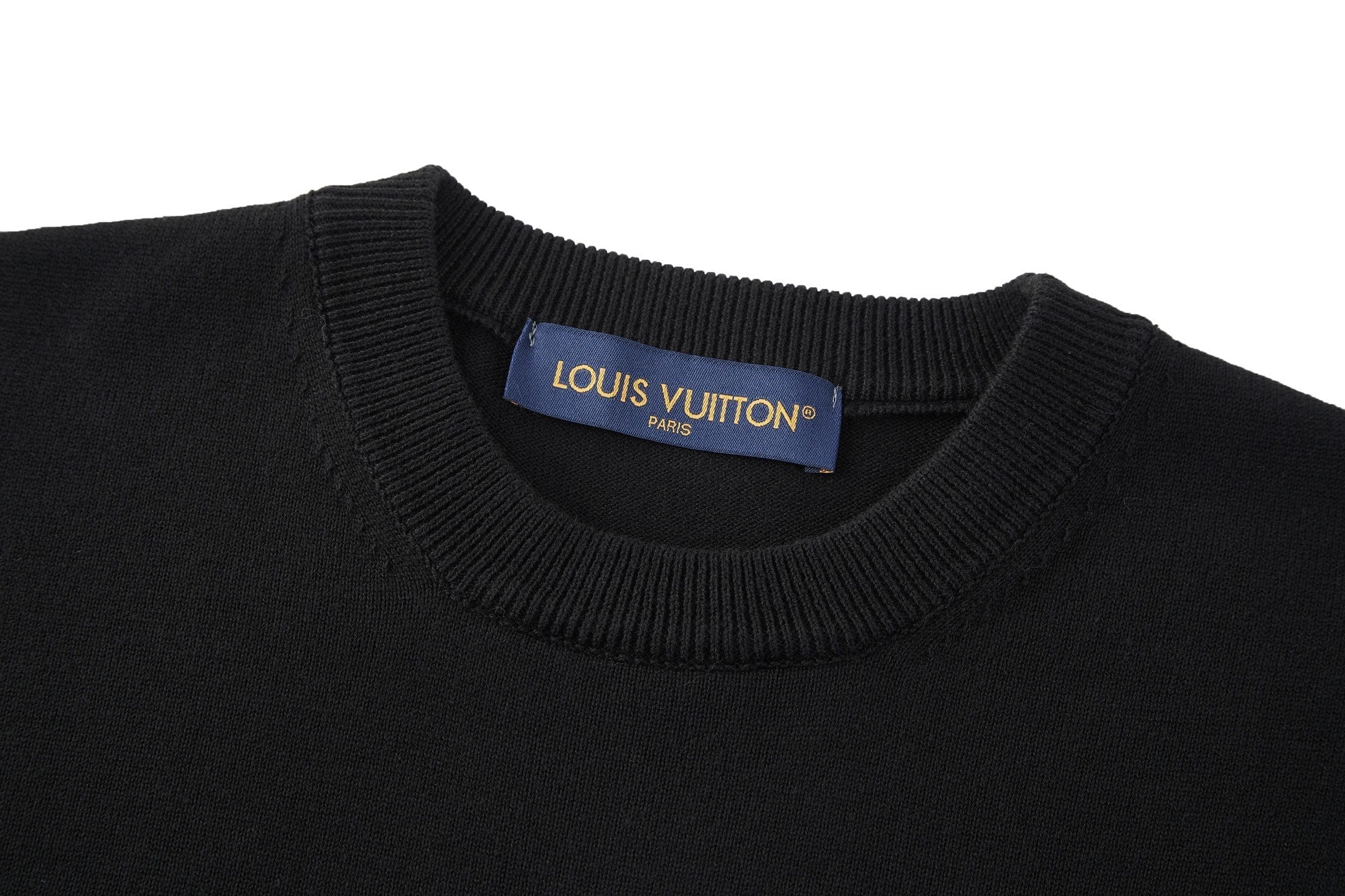 Louis Vuitton Beaded Monogram Crew Neck Sweater