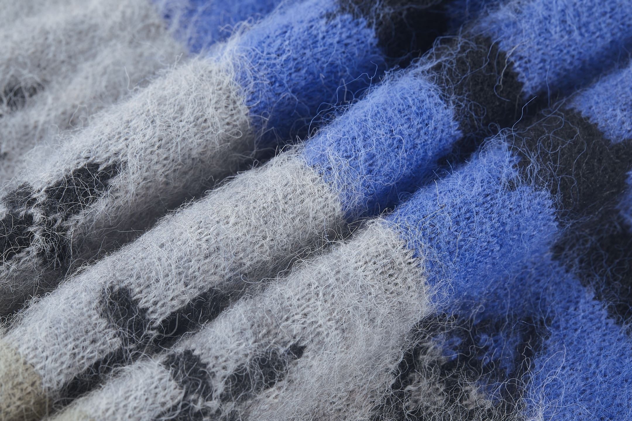 Louis Vuitton Mohair Knit Jacquard Cardigan