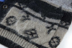 Louis Vuitton Mohair Knit Jacquard Cardigan