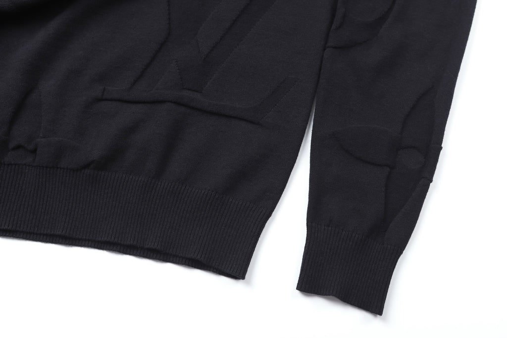 Louis Vuitton Pullover Long-sleeved All-over Jacquard Sweater